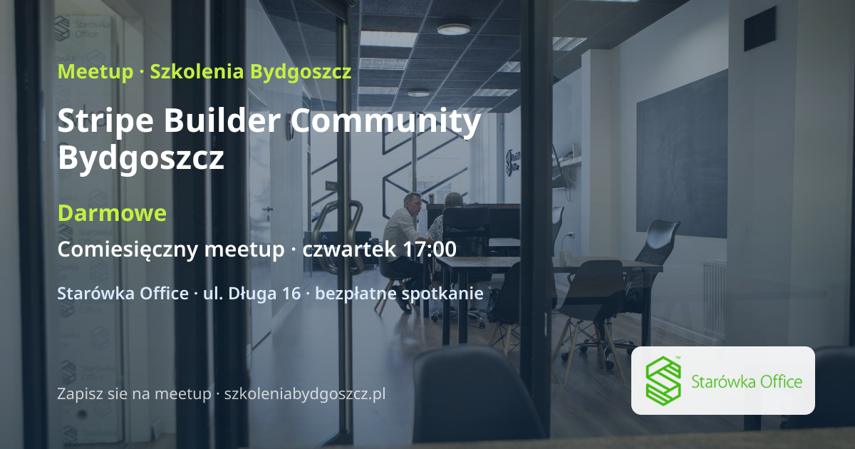 Stripe Builder Community Bydgoszcz